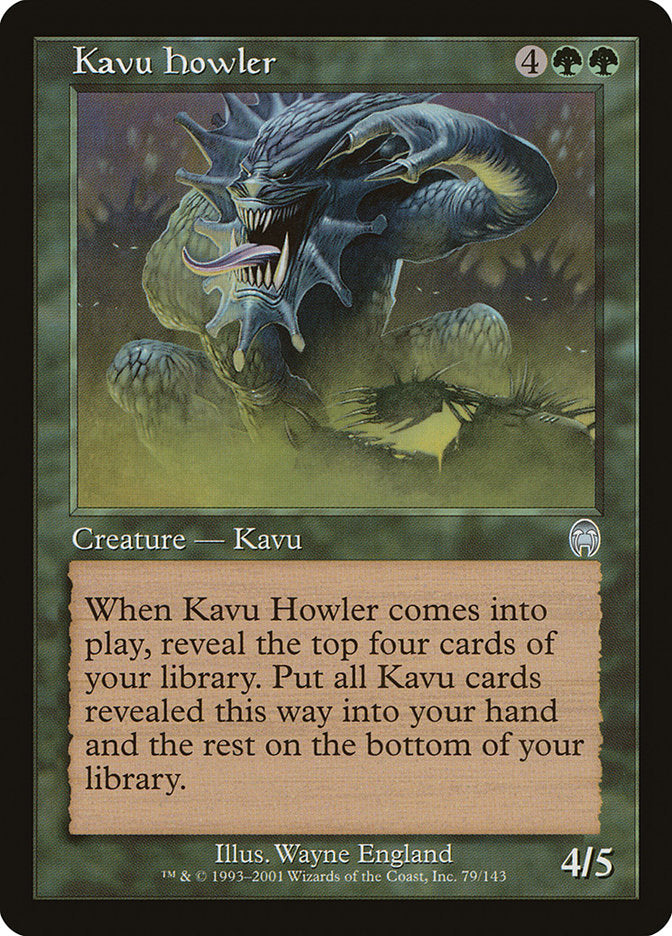 Kavu Howler [Apocalypse] MTG Single Magic: The Gathering    | Red Claw Gaming