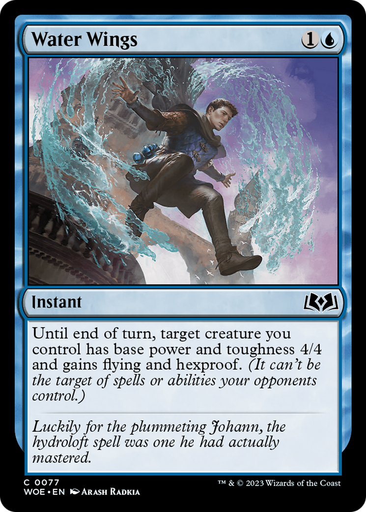 Water Wings [Wilds of Eldraine] MTG Single Magic: The Gathering    | Red Claw Gaming
