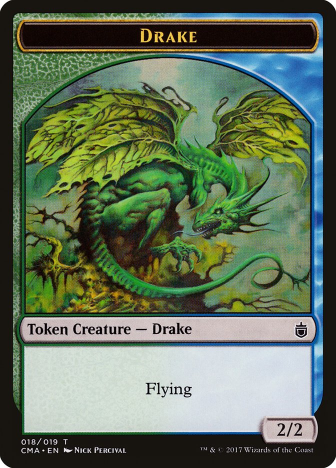 Drake Token [Commander Anthology Tokens] MTG Single Magic: The Gathering    | Red Claw Gaming