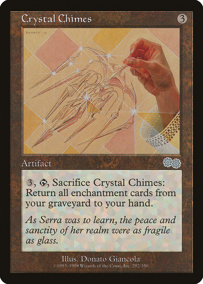 Crystal Chimes [Urza's Saga] MTG Single Magic: The Gathering    | Red Claw Gaming