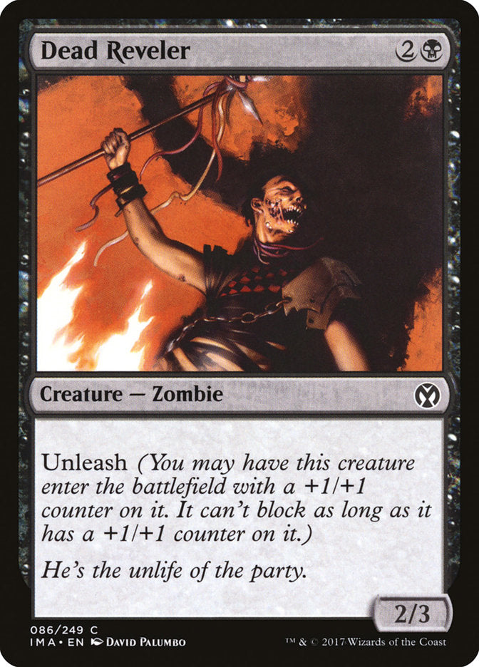 Dead Reveler [Iconic Masters] MTG Single Magic: The Gathering    | Red Claw Gaming
