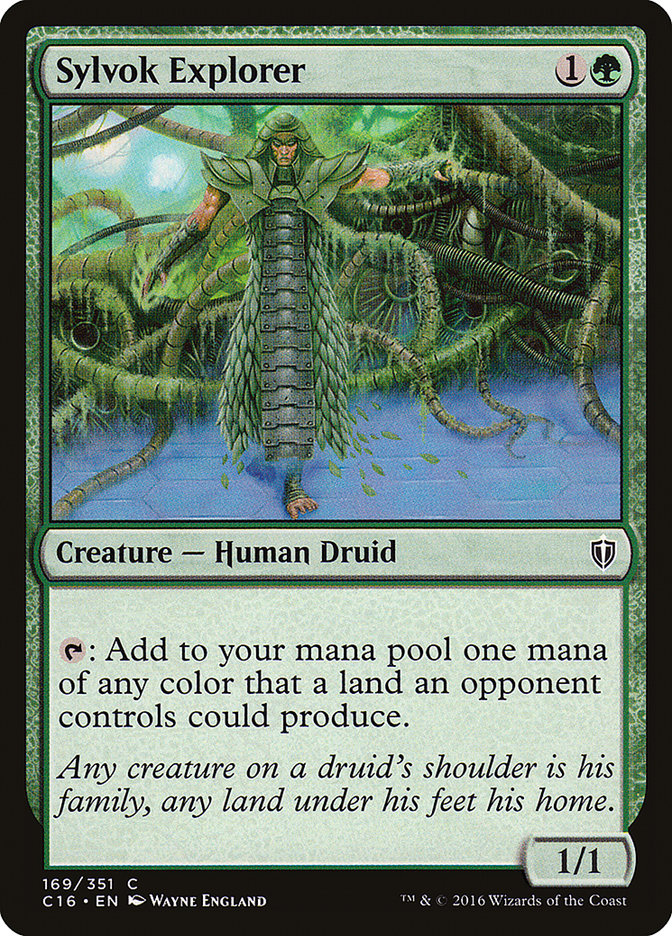 Sylvok Explorer [Commander 2016] MTG Single Magic: The Gathering    | Red Claw Gaming