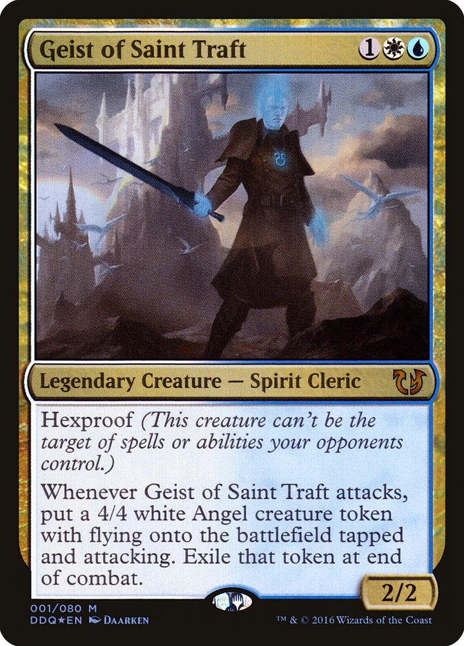 Geist of Saint Traft [Duel Decks: Blessed vs. Cursed] MTG Single Magic: The Gathering    | Red Claw Gaming