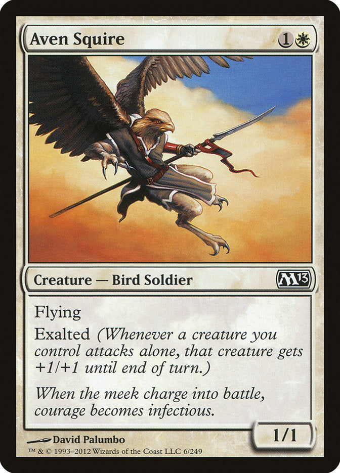 Aven Squire [Magic 2013] MTG Single Magic: The Gathering    | Red Claw Gaming