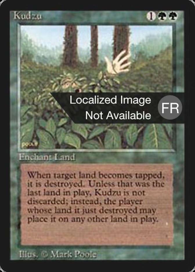 Kudzu [Foreign Black Border] MTG Single Magic: The Gathering    | Red Claw Gaming
