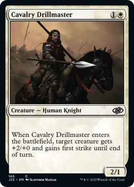 Cavalry Drillmaster [Jumpstart 2022] MTG Single Magic: The Gathering    | Red Claw Gaming