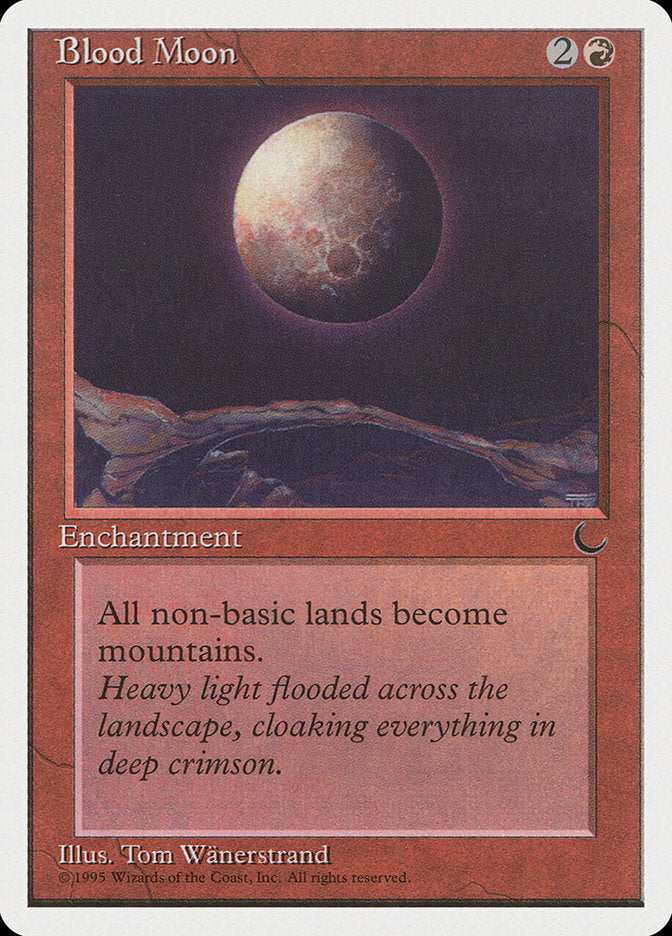 Blood Moon [Chronicles] MTG Single Magic: The Gathering    | Red Claw Gaming