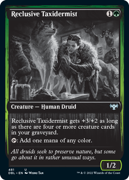 Reclusive Taxidermist [Innistrad: Double Feature] MTG Single Magic: The Gathering    | Red Claw Gaming