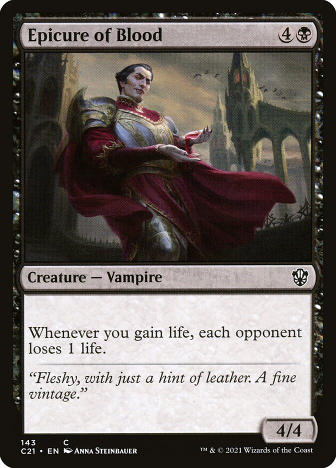 Epicure of Blood [Commander 2021] MTG Single Magic: The Gathering    | Red Claw Gaming