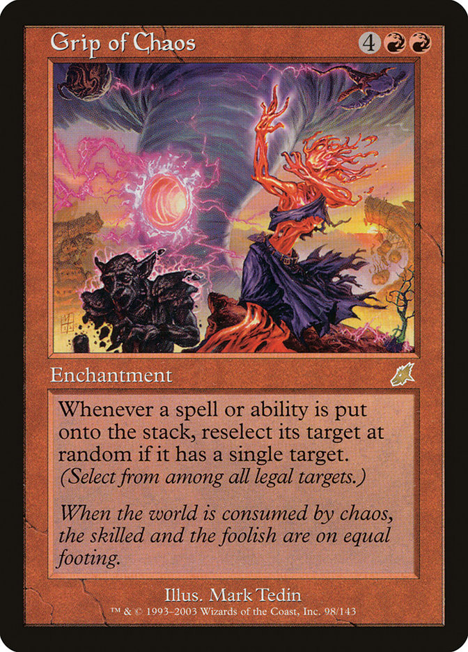 Grip of Chaos [Scourge] MTG Single Magic: The Gathering    | Red Claw Gaming