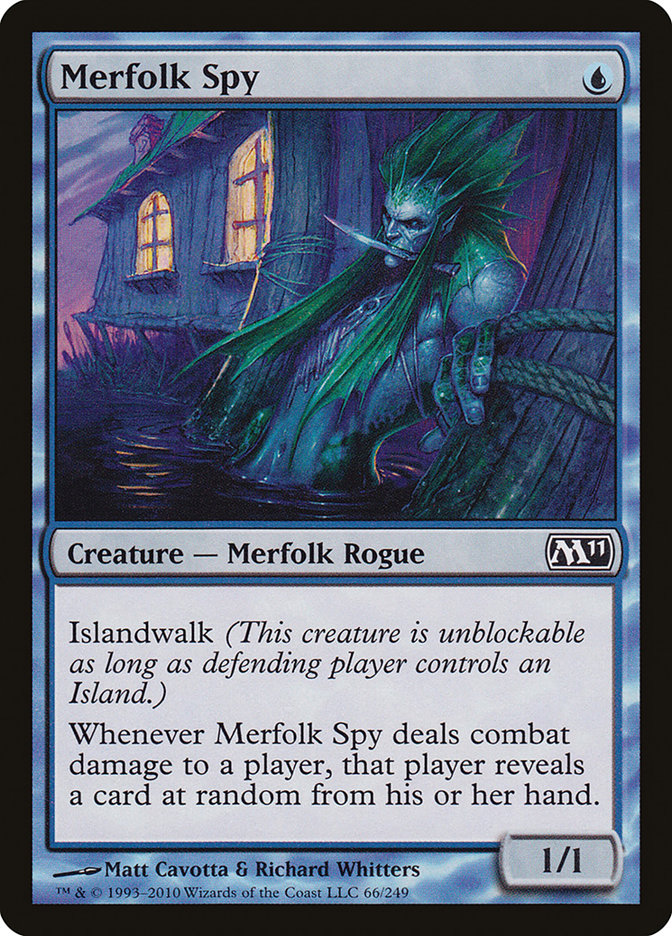 Merfolk Spy [Magic 2011] MTG Single Magic: The Gathering    | Red Claw Gaming