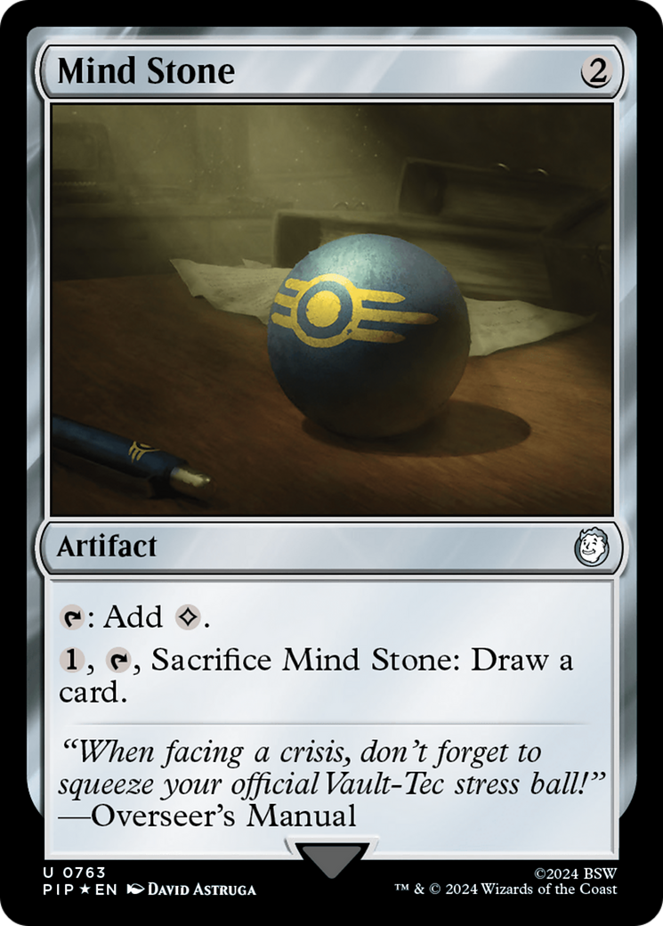 Mind Stone (Surge Foil) [Fallout] MTG Single Magic: The Gathering    | Red Claw Gaming