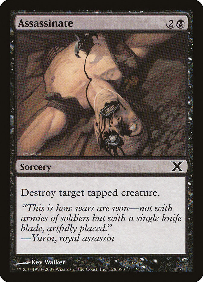 Assassinate [Tenth Edition] MTG Single Magic: The Gathering    | Red Claw Gaming