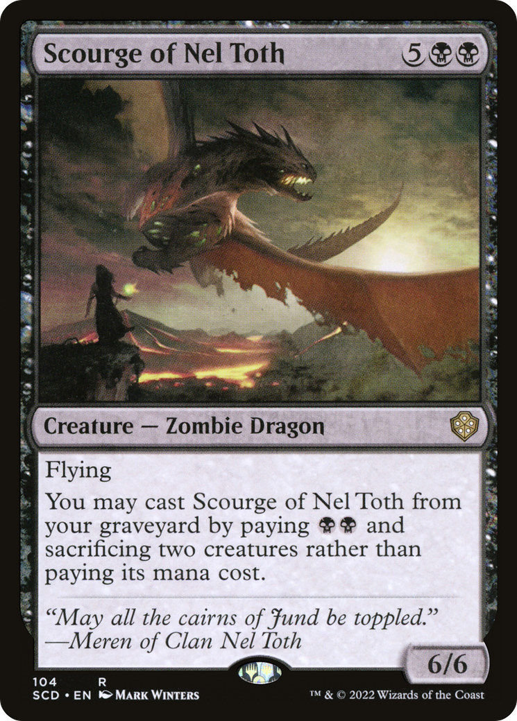 Scourge of Nel Toth [Starter Commander Decks] MTG Single Magic: The Gathering    | Red Claw Gaming