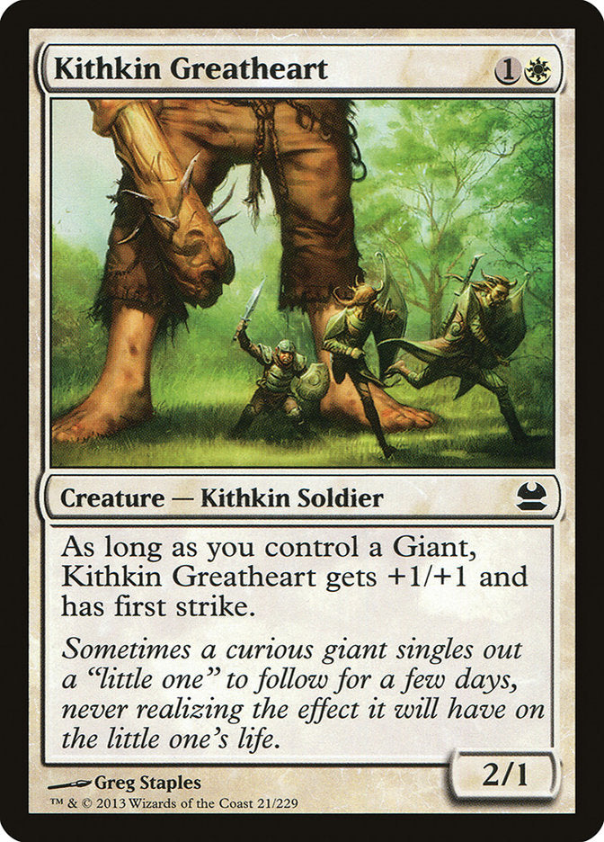 Kithkin Greatheart [Modern Masters] MTG Single Magic: The Gathering    | Red Claw Gaming
