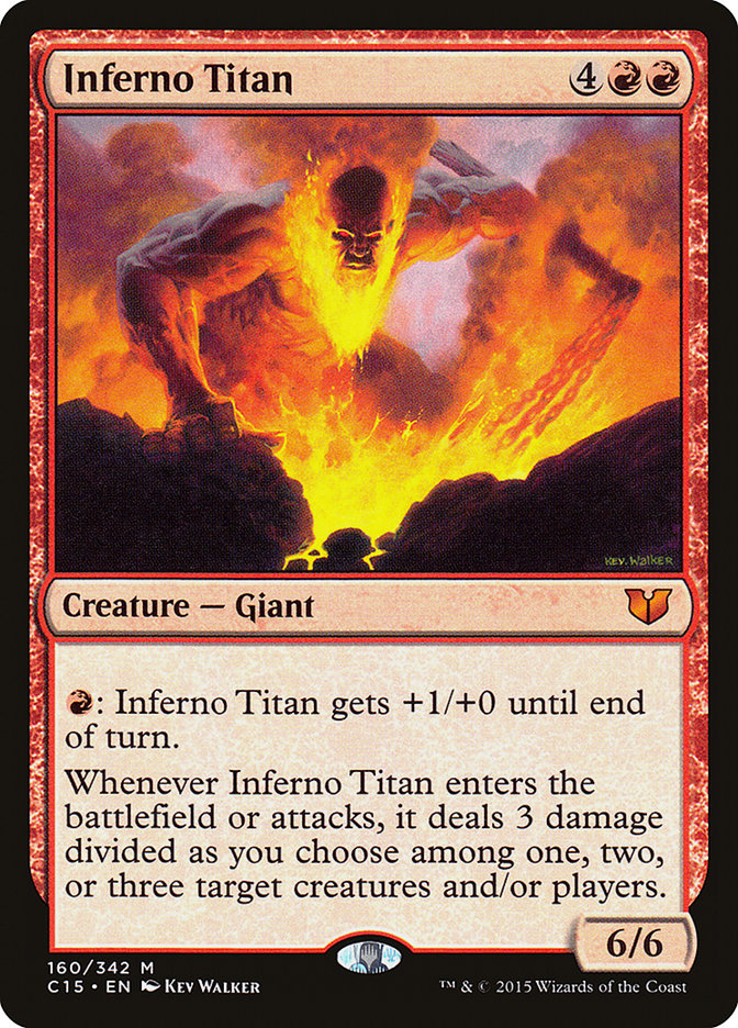 Inferno Titan [Commander 2015] MTG Single Magic: The Gathering    | Red Claw Gaming