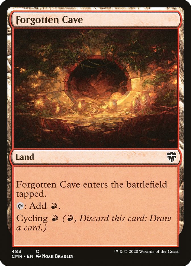 Forgotten Cave [Commander Legends] MTG Single Magic: The Gathering    | Red Claw Gaming