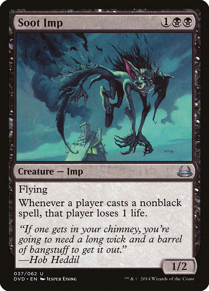 Soot Imp (Divine vs. Demonic) [Duel Decks Anthology] MTG Single Magic: The Gathering    | Red Claw Gaming