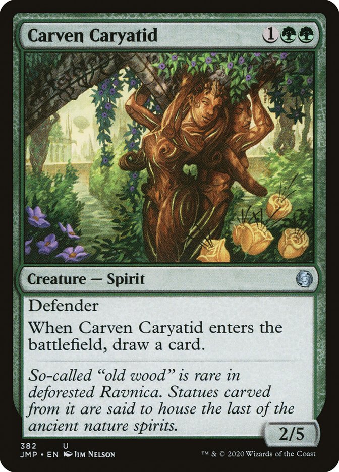Carven Caryatid [Jumpstart] MTG Single Magic: The Gathering    | Red Claw Gaming