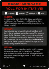 Roll for Initiative (Magic Minigame) [Dungeons & Dragons: Adventures in the Forgotten Realms Minigame] MTG Single Magic: The Gathering    | Red Claw Gaming