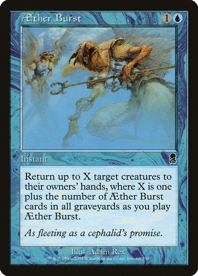 Aether Burst [Odyssey] MTG Single Magic: The Gathering    | Red Claw Gaming
