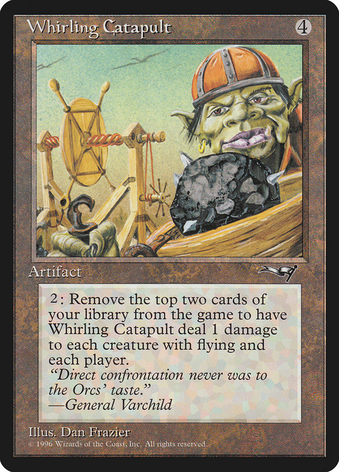 Whirling Catapult [Alliances] MTG Single Magic: The Gathering    | Red Claw Gaming