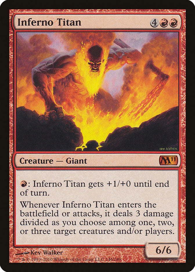 Inferno Titan [Magic 2011] MTG Single Magic: The Gathering    | Red Claw Gaming