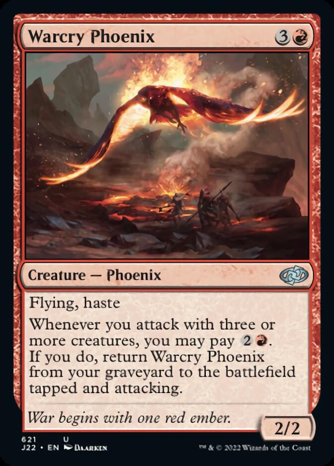 Warcry Phoenix [Jumpstart 2022] MTG Single Magic: The Gathering    | Red Claw Gaming