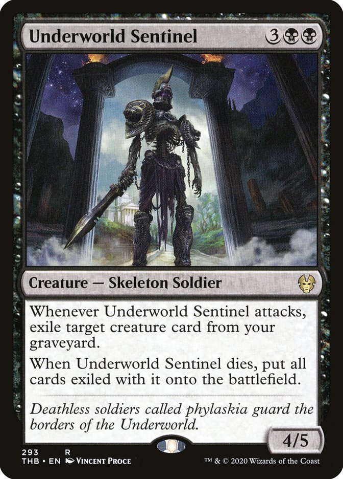 Underworld Sentinel [Theros Beyond Death] MTG Single Magic: The Gathering    | Red Claw Gaming