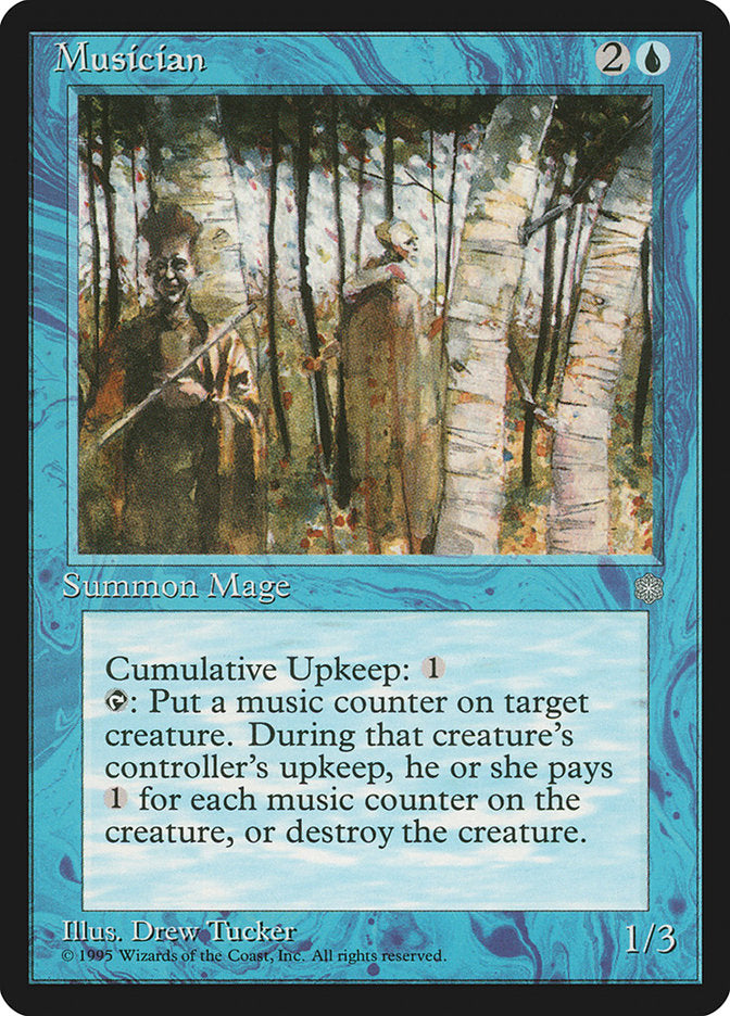 Musician [Ice Age] MTG Single Magic: The Gathering    | Red Claw Gaming