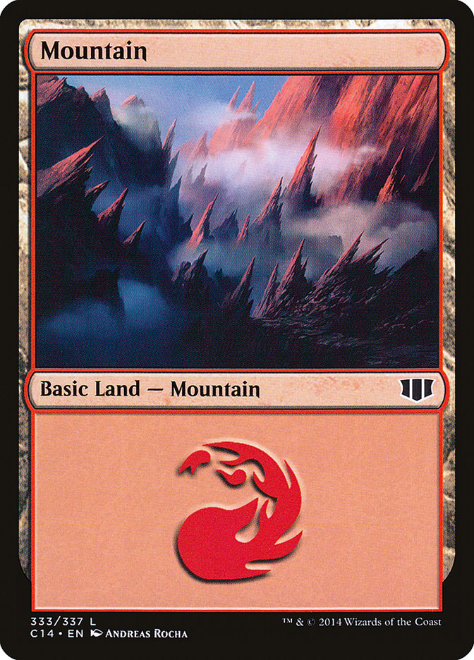 Mountain (333) [Commander 2014] MTG Single Magic: The Gathering    | Red Claw Gaming