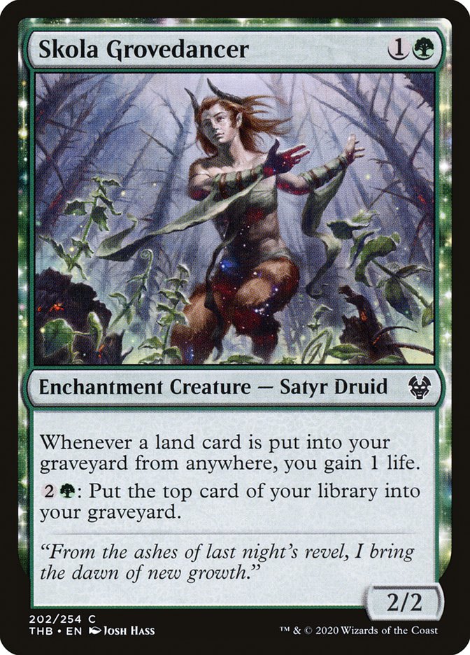 Skola Grovedancer [Theros Beyond Death] MTG Single Magic: The Gathering    | Red Claw Gaming