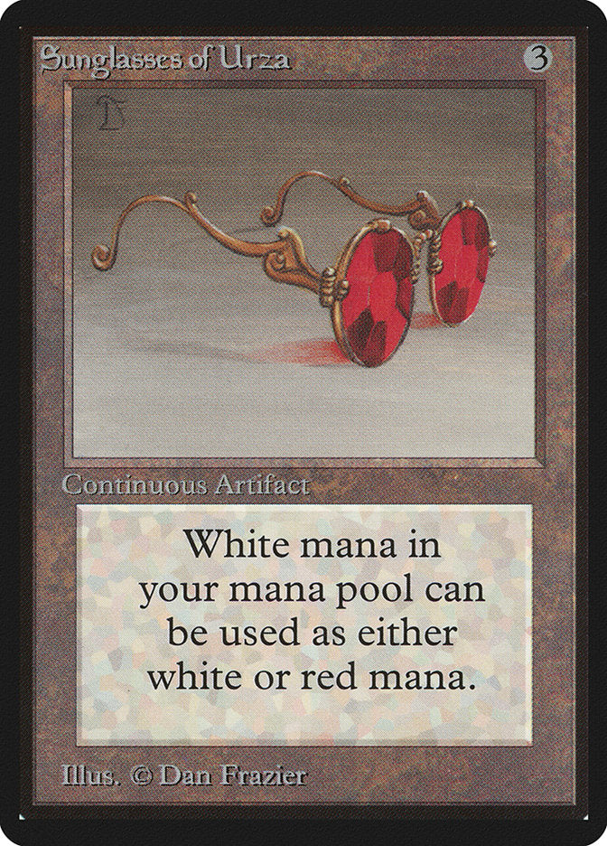 Sunglasses of Urza [Beta Edition] MTG Single Magic: The Gathering    | Red Claw Gaming