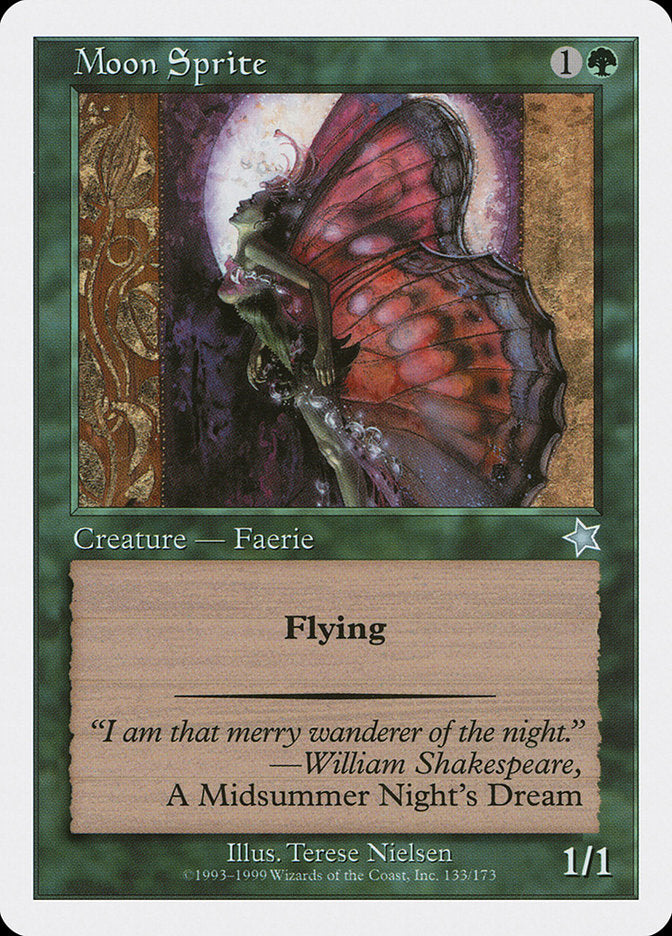Moon Sprite [Starter 1999] MTG Single Magic: The Gathering    | Red Claw Gaming