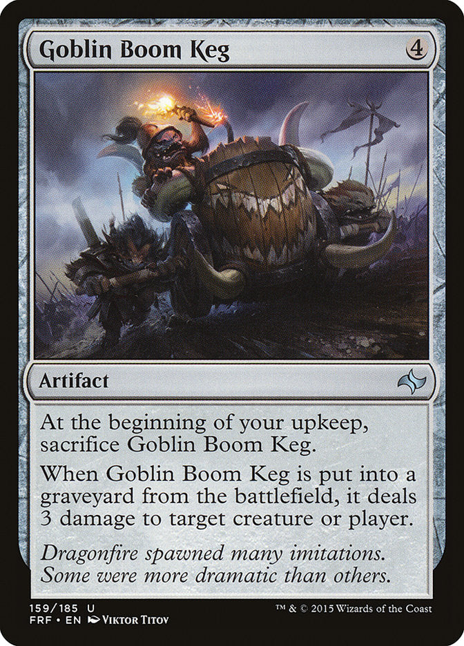 Goblin Boom Keg [Fate Reforged] MTG Single Magic: The Gathering    | Red Claw Gaming