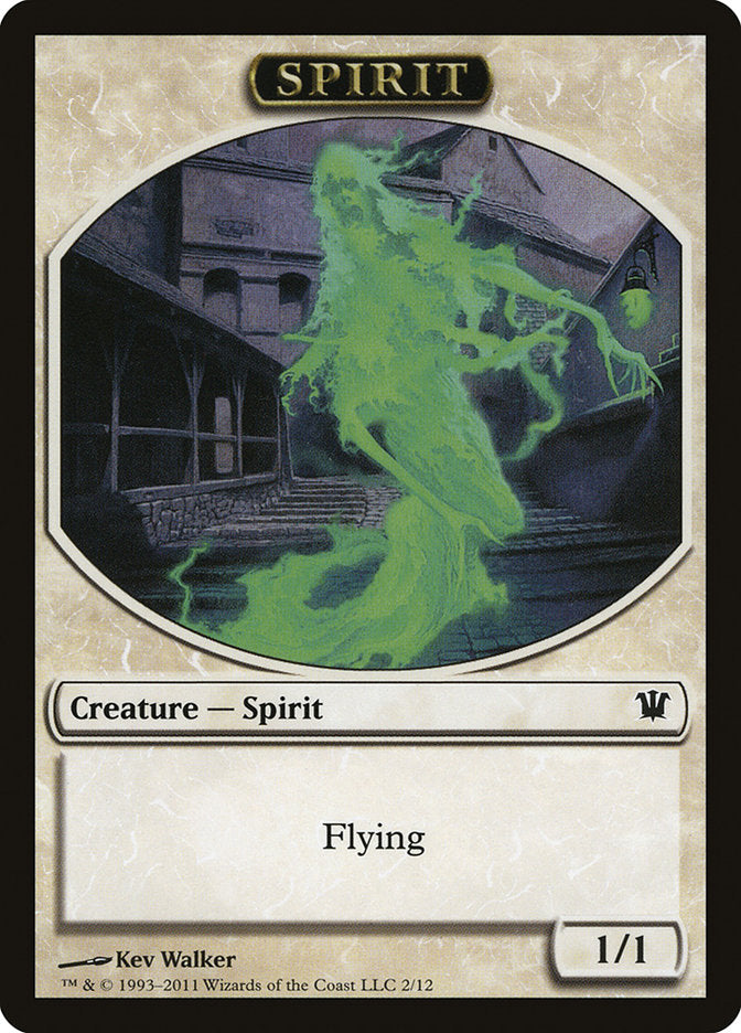 Spirit Token [Innistrad Tokens] MTG Single Magic: The Gathering    | Red Claw Gaming