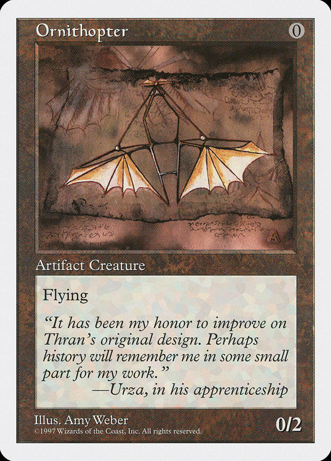 Ornithopter [Fifth Edition] MTG Single Magic: The Gathering    | Red Claw Gaming