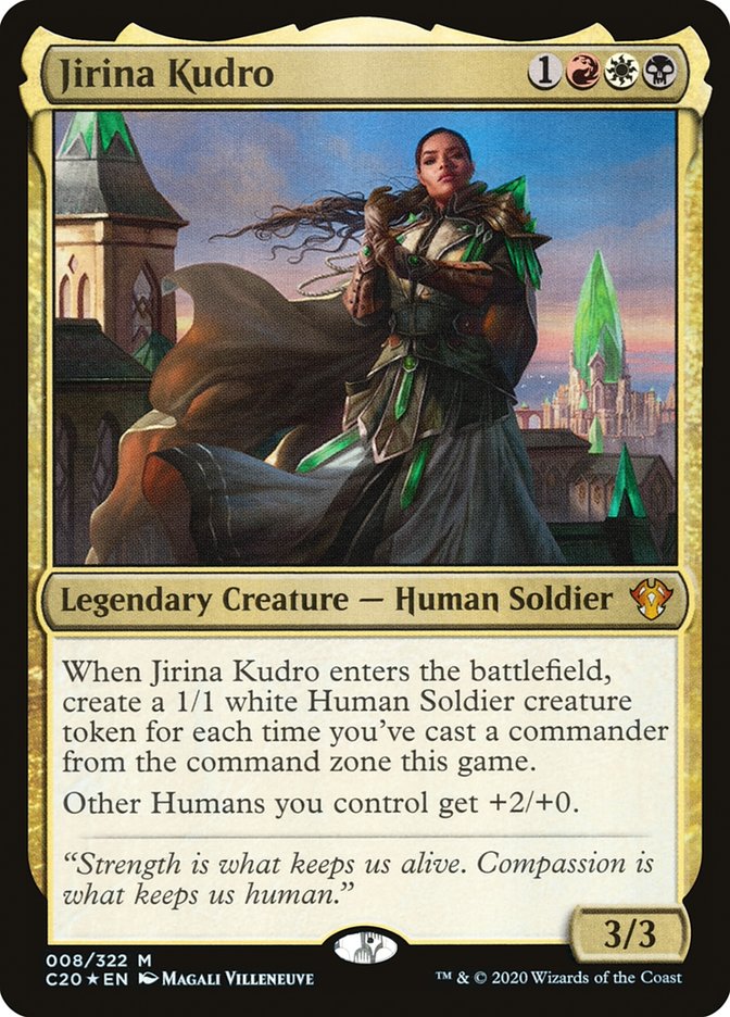 Jirina Kudro [Commander 2020] MTG Single Magic: The Gathering    | Red Claw Gaming