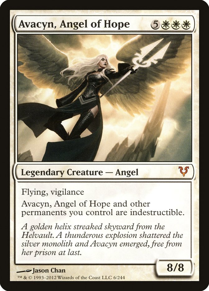 Avacyn, Angel of Hope [Avacyn Restored] MTG Single Magic: The Gathering    | Red Claw Gaming