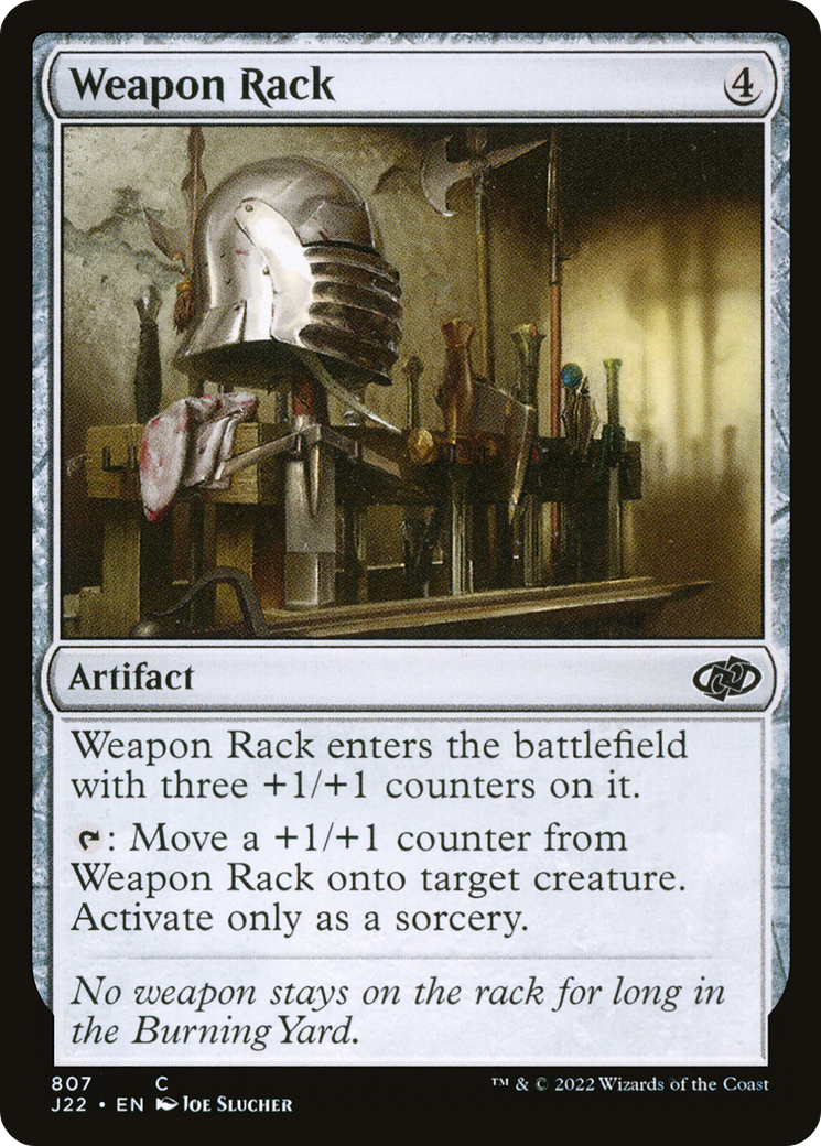 Weapon Rack [Jumpstart 2022] MTG Single Magic: The Gathering    | Red Claw Gaming
