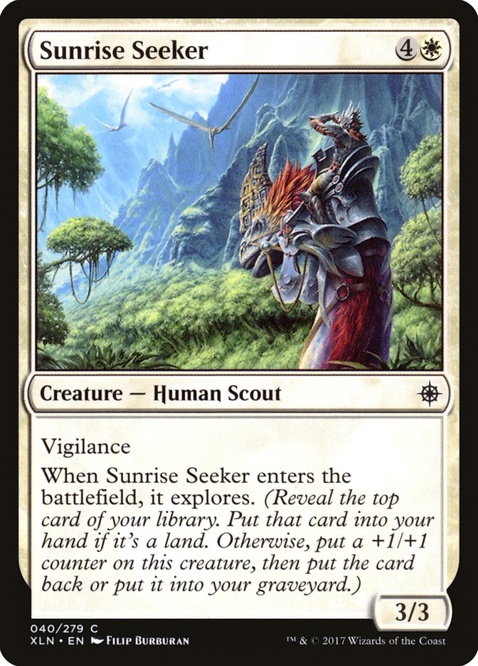 Sunrise Seeker [Ixalan] MTG Single Magic: The Gathering    | Red Claw Gaming
