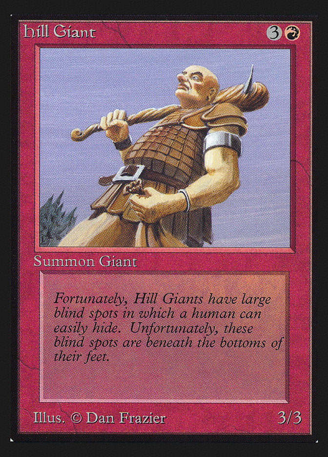 Hill Giant [Collectors' Edition] MTG Single Magic: The Gathering    | Red Claw Gaming
