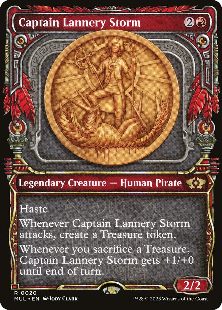 Captain Lannery Storm [Multiverse Legends] MTG Single Magic: The Gathering    | Red Claw Gaming