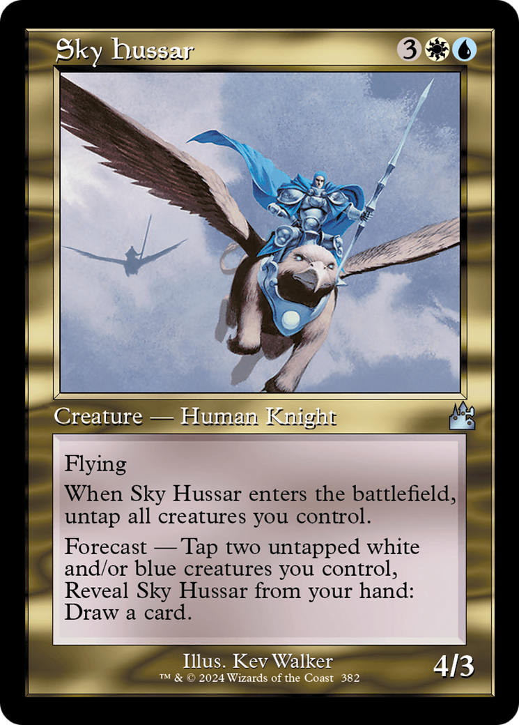 Sky Hussar (Retro Frame) [Ravnica Remastered] MTG Single Magic: The Gathering    | Red Claw Gaming