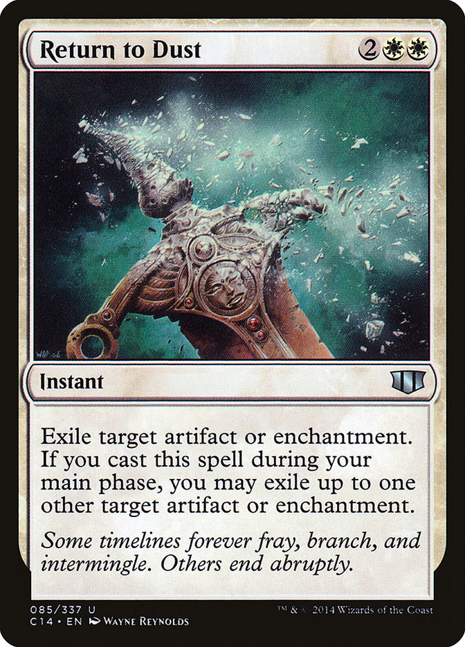 Return to Dust [Commander 2014] MTG Single Magic: The Gathering    | Red Claw Gaming