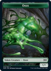 Ooze // Wurm (029) Double-Sided Token [Double Masters Tokens] MTG Single Magic: The Gathering    | Red Claw Gaming