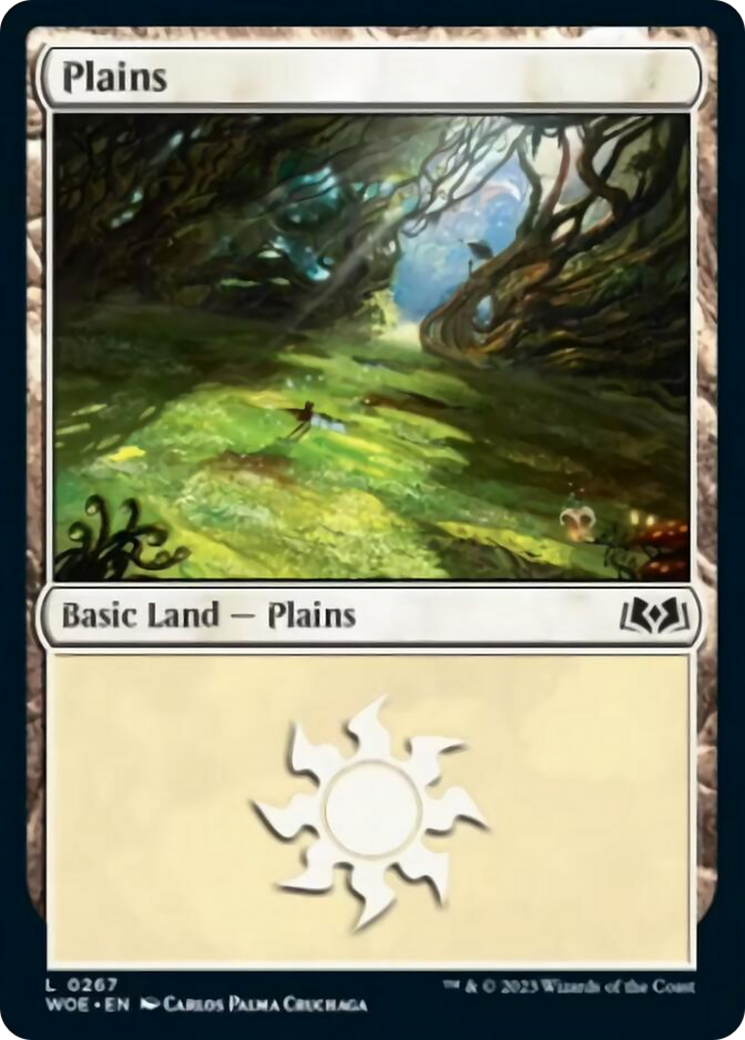 Plains (0267) [Wilds of Eldraine] MTG Single Magic: The Gathering    | Red Claw Gaming