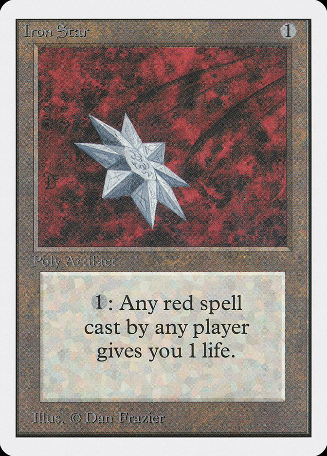 Iron Star [Unlimited Edition] MTG Single Magic: The Gathering    | Red Claw Gaming