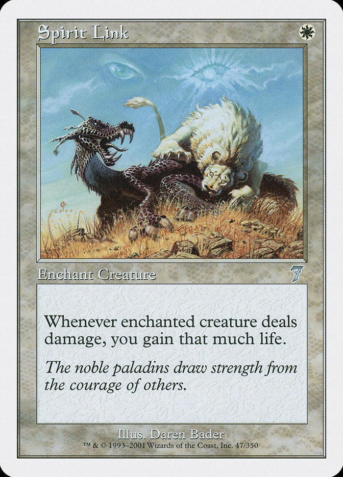 Spirit Link [Seventh Edition] MTG Single Magic: The Gathering    | Red Claw Gaming