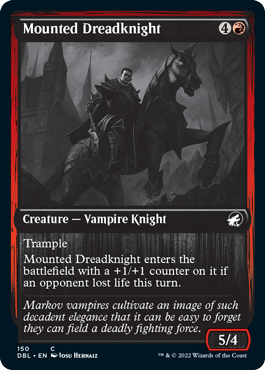 Mounted Dreadknight [Innistrad: Double Feature] MTG Single Magic: The Gathering    | Red Claw Gaming